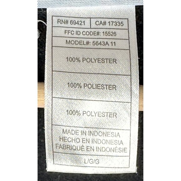 Reebok New Orleans Saints NFL Football Jacket Full-Zip Soft Shell Mens Size L - Picture 7 of 11